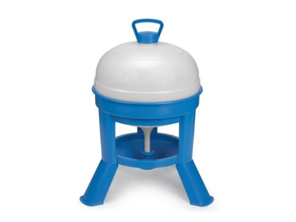 Abreuvoir 20l sur pied bleu