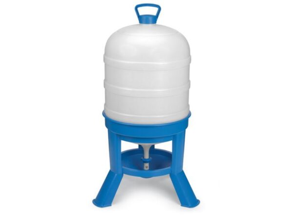 Abreuvoir 40 l sur pied bleu