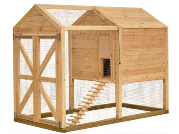 Poulailler en bois fluf
180 x 95 x 126 cm