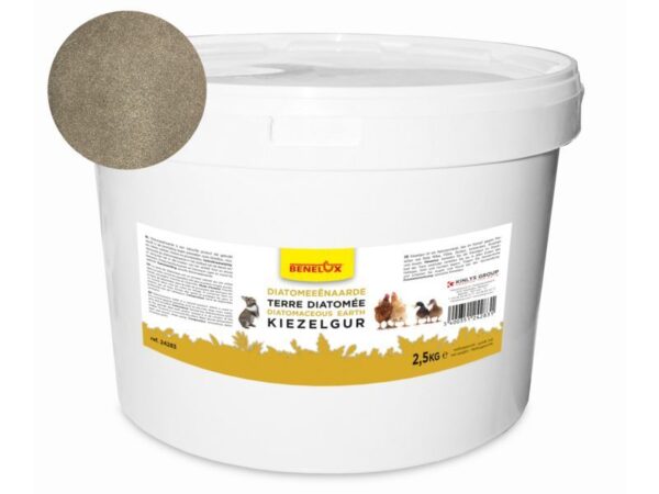 Terre de diatomée pour poules et poulets 2,5kg
