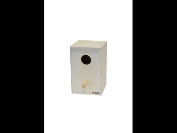 Nid en bois pour perruches grand model
23 x 15,5 x 24,5cm