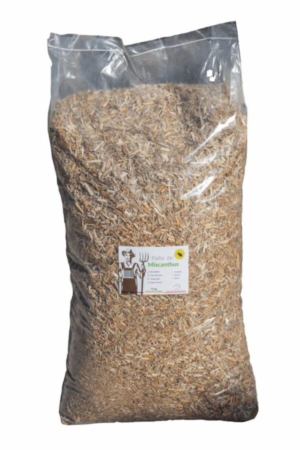 Paille de miscanthus + tabac anti poux