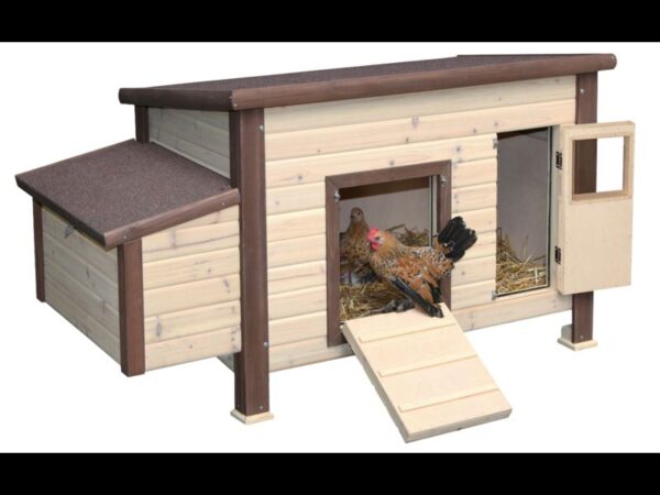 Poulailler thermo chauffable 146x74x80cm