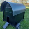 Poulailler alu medium noir-gris
