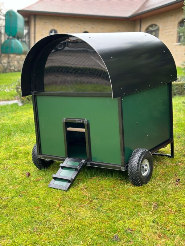 Poulailler alu medium vert-noir - Image 3