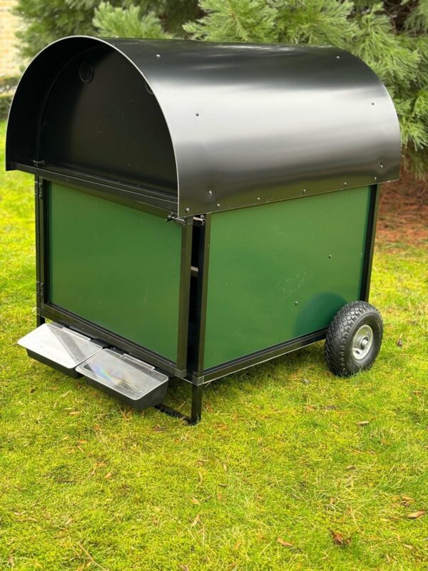 Poulailler alu medium vert-noir - Image 4