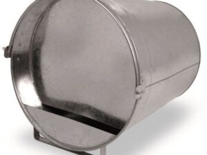 Abreuvoir galvanisee seau couche large 12l