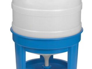 Abreuvoir 30l plastique sur pied siphon